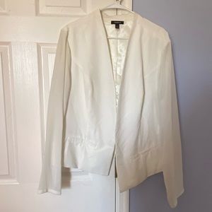 White blazer